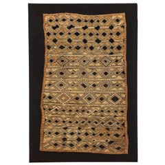 Vintage Kuba Raffia African Textile