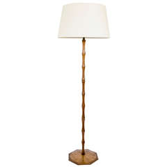 Octagon Base Floor Lamp