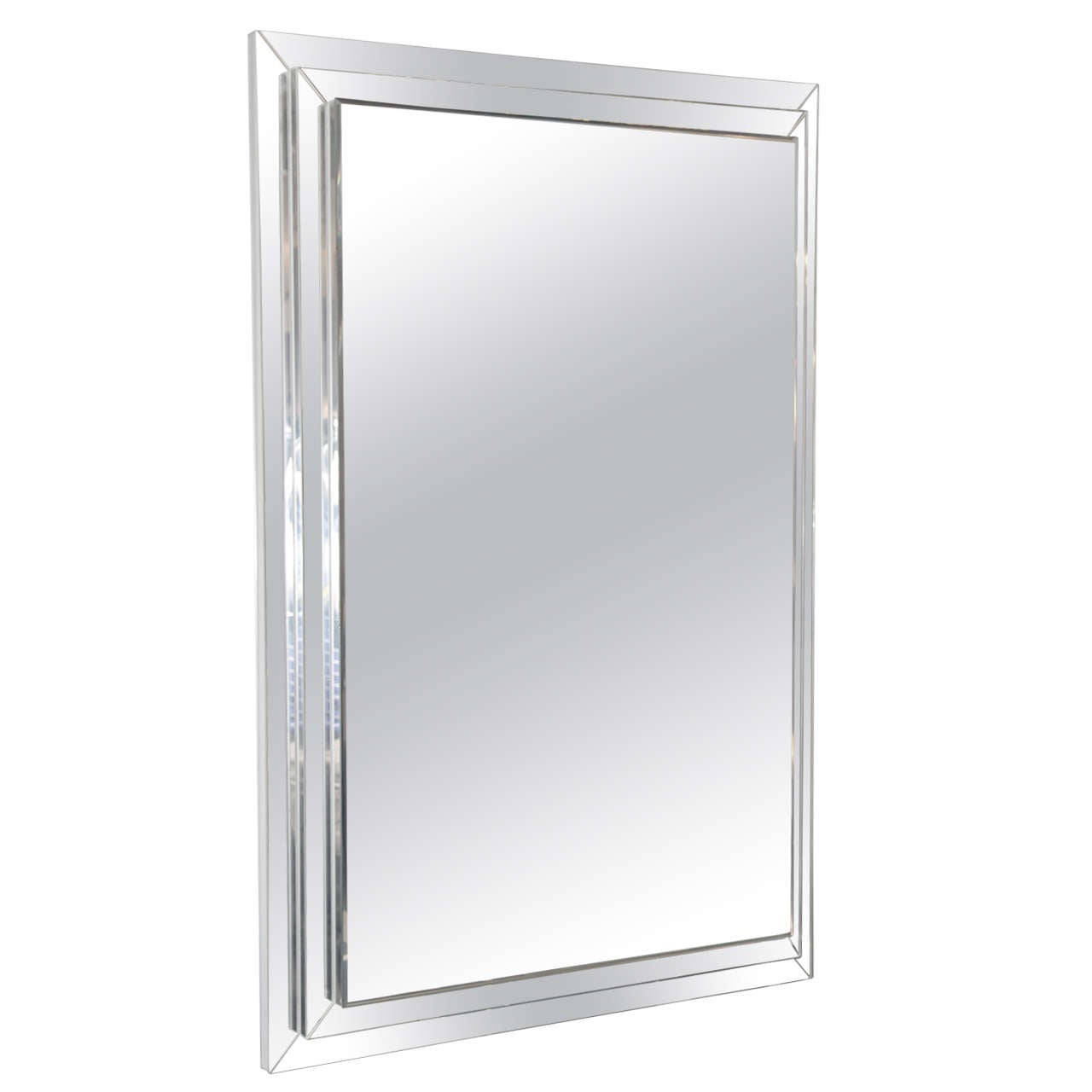 Miroir empilé rectangulaire sur mesure