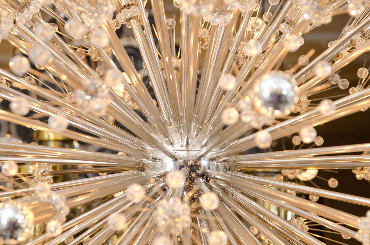 sputnik crystal chandelier