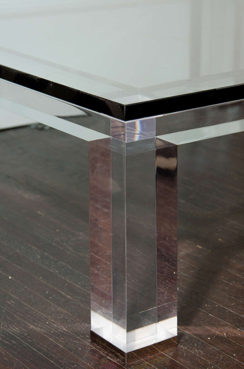 custom glass coffee table