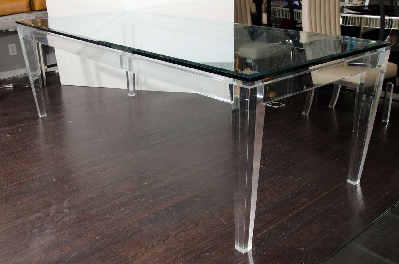  Lucite Dining Table 2
