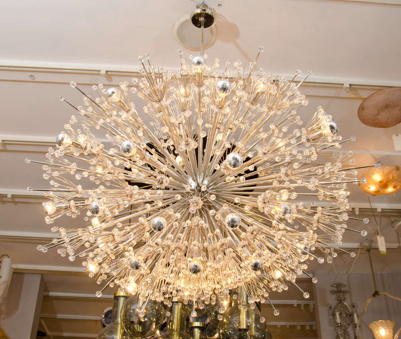 Monumental Crystal Esprit Sputnik Chandelier For Sale at 1stDibs crystal sputnik chandelier