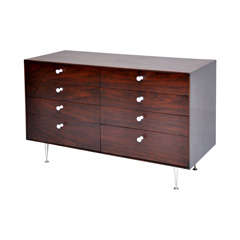 George Nelson - rosewood thin edge dresser