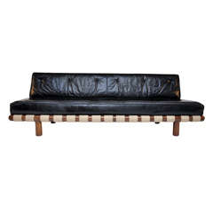 T.H. Robsjohn-Gibbings leather sofa