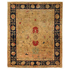 Antique Indian Agra Rug 