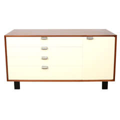 George Nelson 4 drawer chest with cabinet