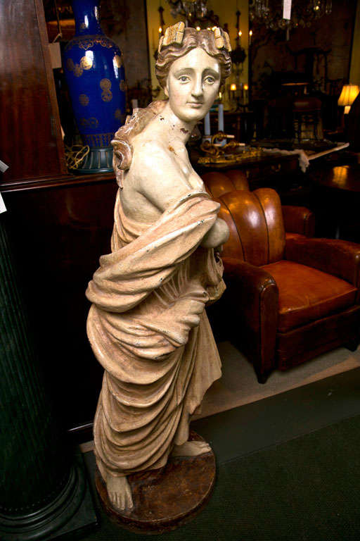 XIX secolo Statua francese in ferro in vendita
