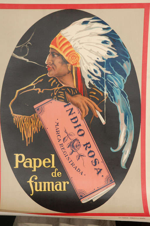 1930 French Cigarette Poster