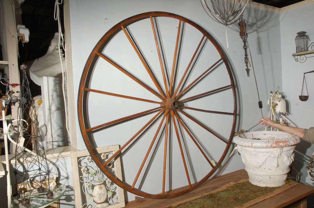 Big Old Wood Wheel