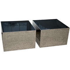 Pair of Joe D'urso Side Table