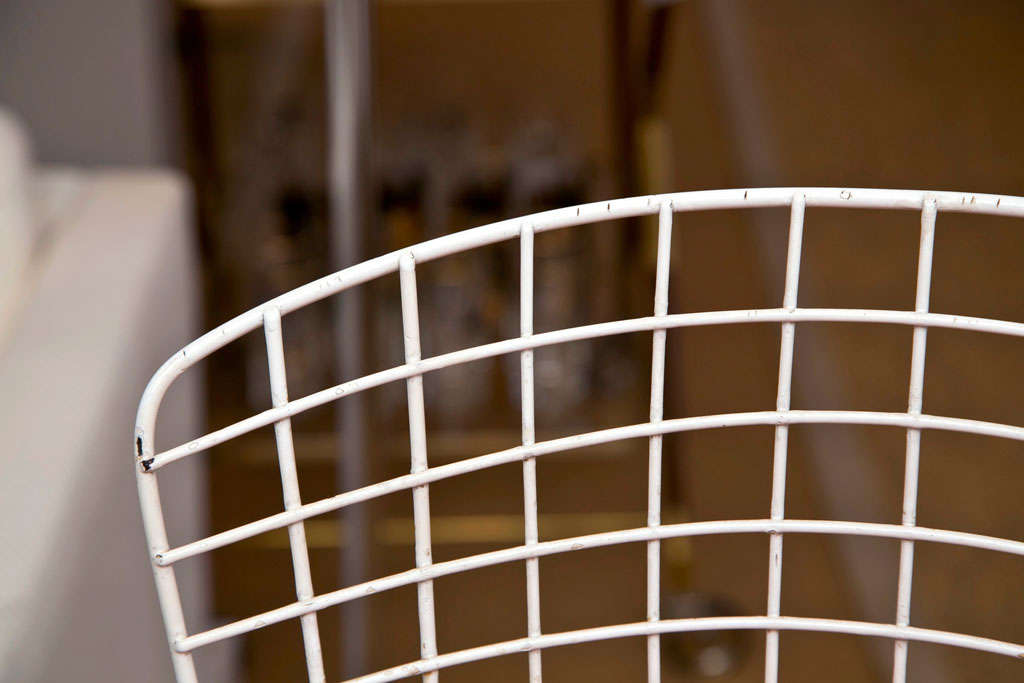 Pair of Bertoia Bar Stools
