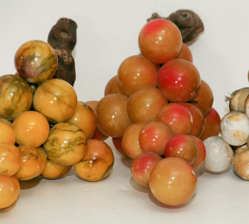 3 Bunches of Alabaster Grapes For Sale 1