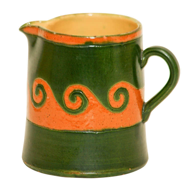 French Jaspe Pitcher For Sale