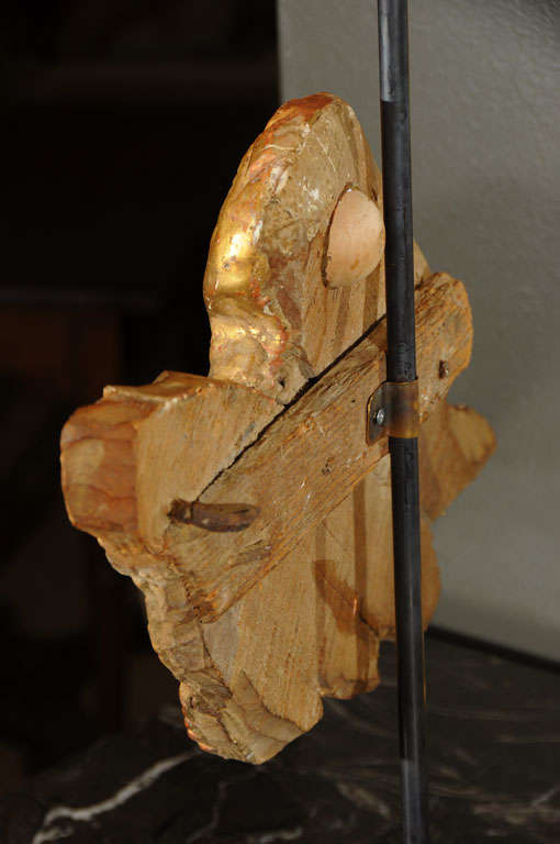 18th Century Italian Angel Wing Lamps 3