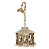 Charming Pagoda Style Metal Lantern