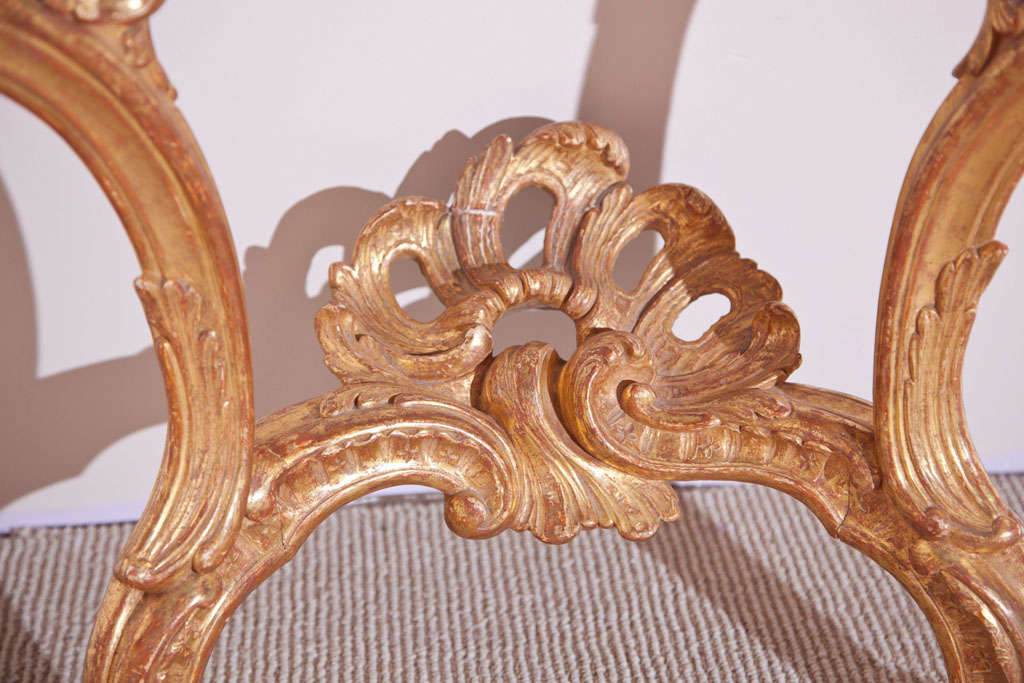 French Gilt Wood Consoles For Sale 5