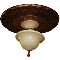 Antique Flush Mount Beaux Arts Fixtures