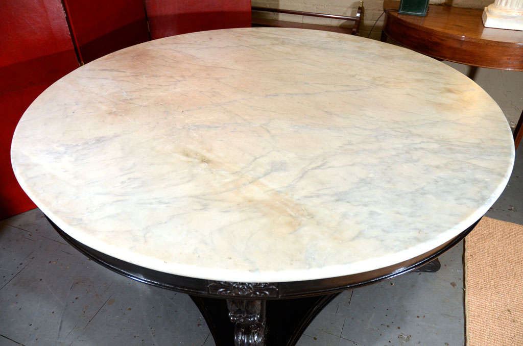 A Large Anglo-Indian William IV Style 19th Century Center Table 4