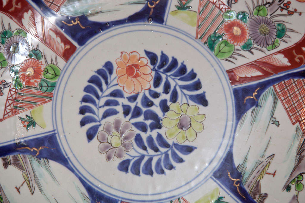 20th Century Ideal Imari Charger For Sale