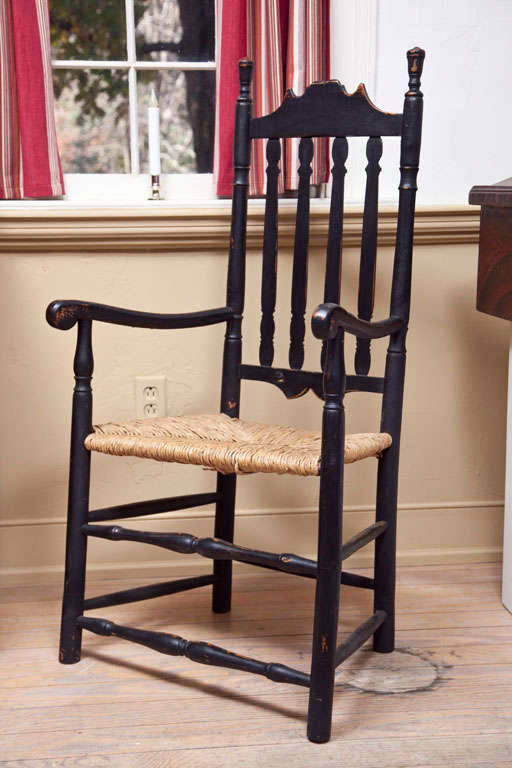 New England William & Mary Armchair