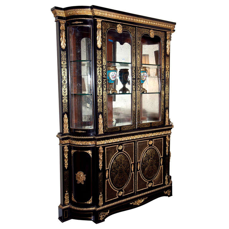 French Bookcase Cabinet