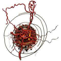 Lighted Wall Sculpture - Sunrise