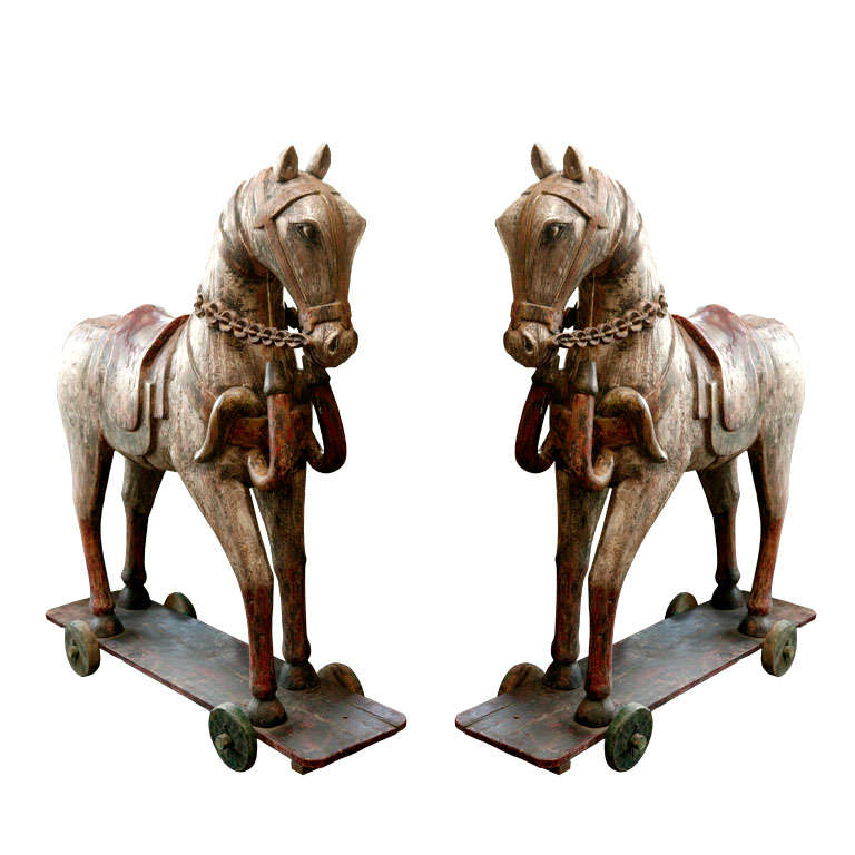 Temple Horses, Life Size
