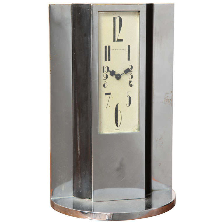 Art Deco Clock by The Webb C. Ball Co