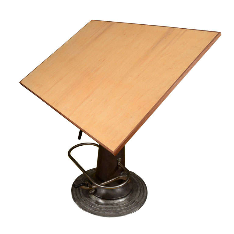 Swedish Adjustable Hydraulic Drafting Table