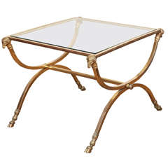 A Maison Jansen Style French Bronze Side Table 5