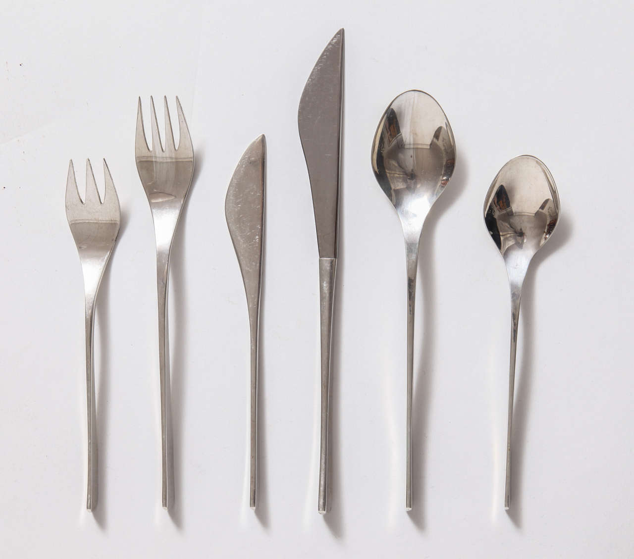 International Silver "Vision" Flatware Service for Twenty-Four by Ronald Pearson
