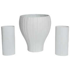 Three Rosenthal Studio-Line Porcelain Vases by Tapio Wirikkala and Martin Freyer