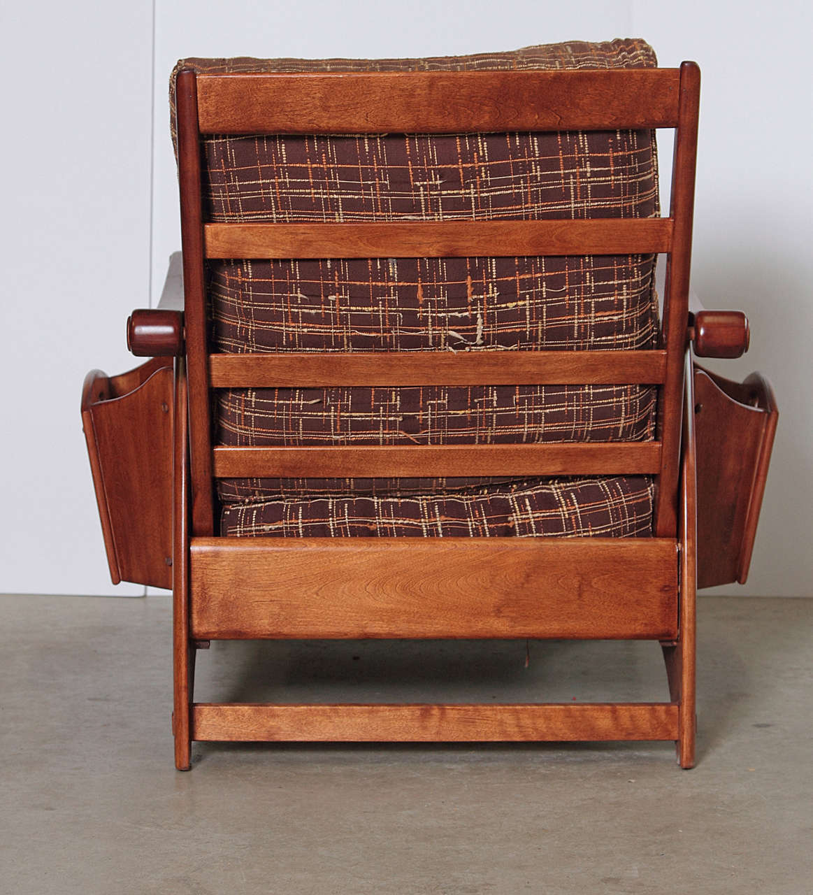 Sitzmöbel des Art déco Heywood Wakefield von Gilbert Rohde mit Original-Stoff, rotiert (20. Jahrhundert) im Angebot