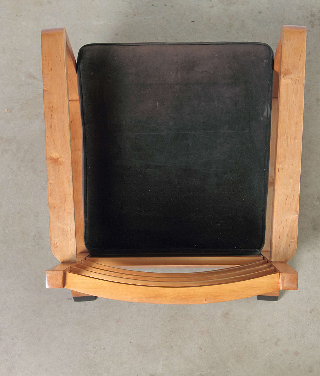 Streamline Vintage Art Deco Club Chair in Manner of KEM Weber For Sale 2