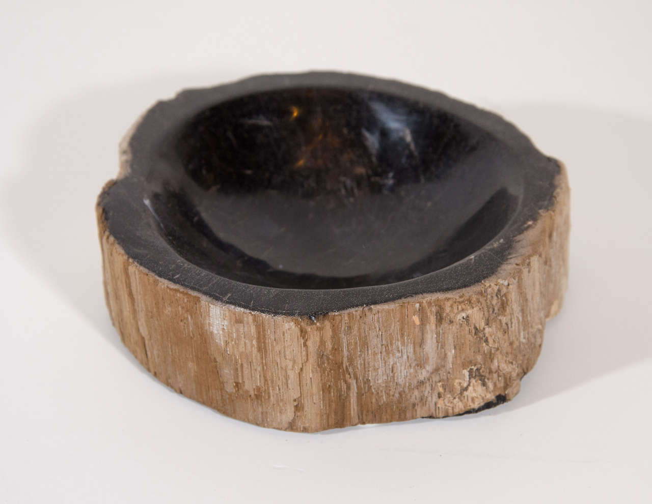 Pair of Petrified Wood Bowls at 1stDibs
