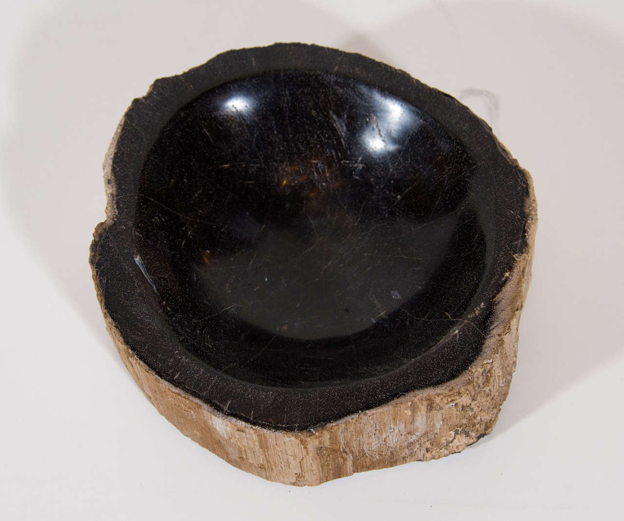 Pair of Petrified Wood Bowls at 1stDibs