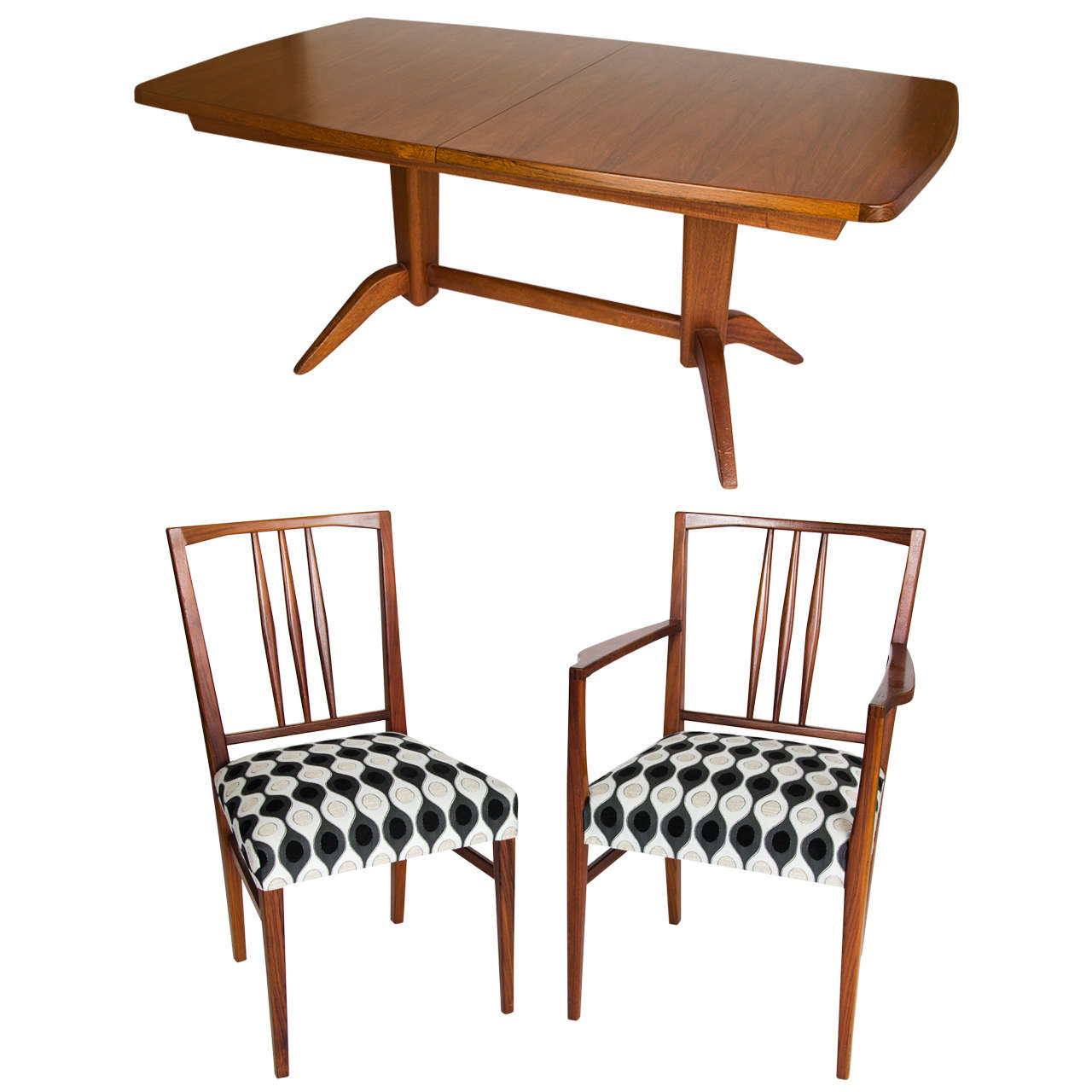 Gordon Russell Table and Chairs For Sale