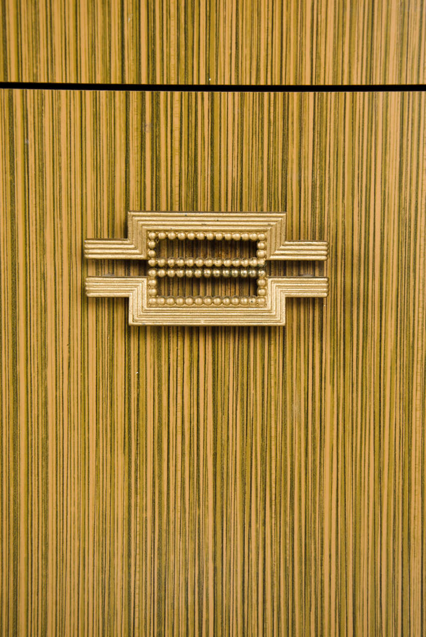 Mid-20th Century 1960s Laminated Faux Wood Sideboard