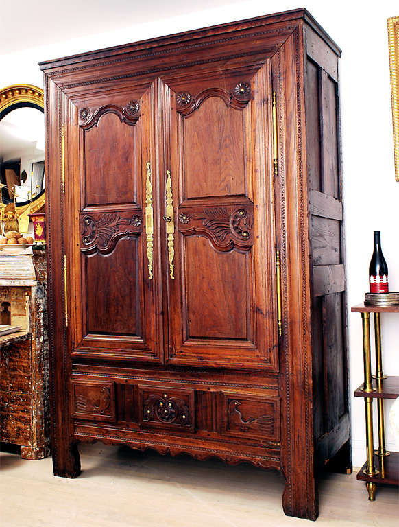 Dark Walnut  Armoire