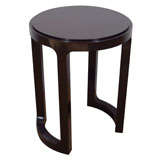 A Small Circular Dunbar Wooden Side Table.
