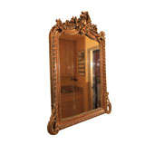 French Napoleon III Gilt Mirror