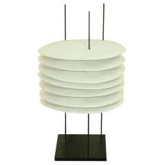 Hand-made Ceramic and Steel Table Lamp