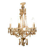 Vintage 1950
s 5 lght French chandelier