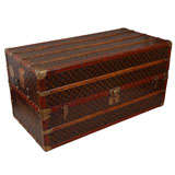 Antique Vuitton Steamer Trunk (Coffee Table), France, c. 1920