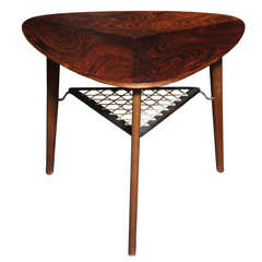 Rosewood and Lanyard Sidetable