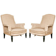 Pair of Early 20th Century French Fauteuil