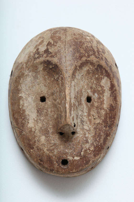 Wood Face mask from theYaka people of the Congo For Sale