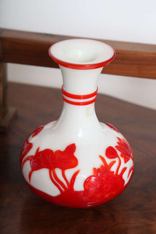 Peking Glass vases For Sale at 1stDibs
