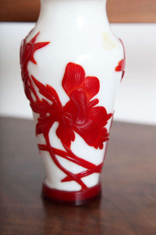 Peking Glass vases For Sale at 1stDibs